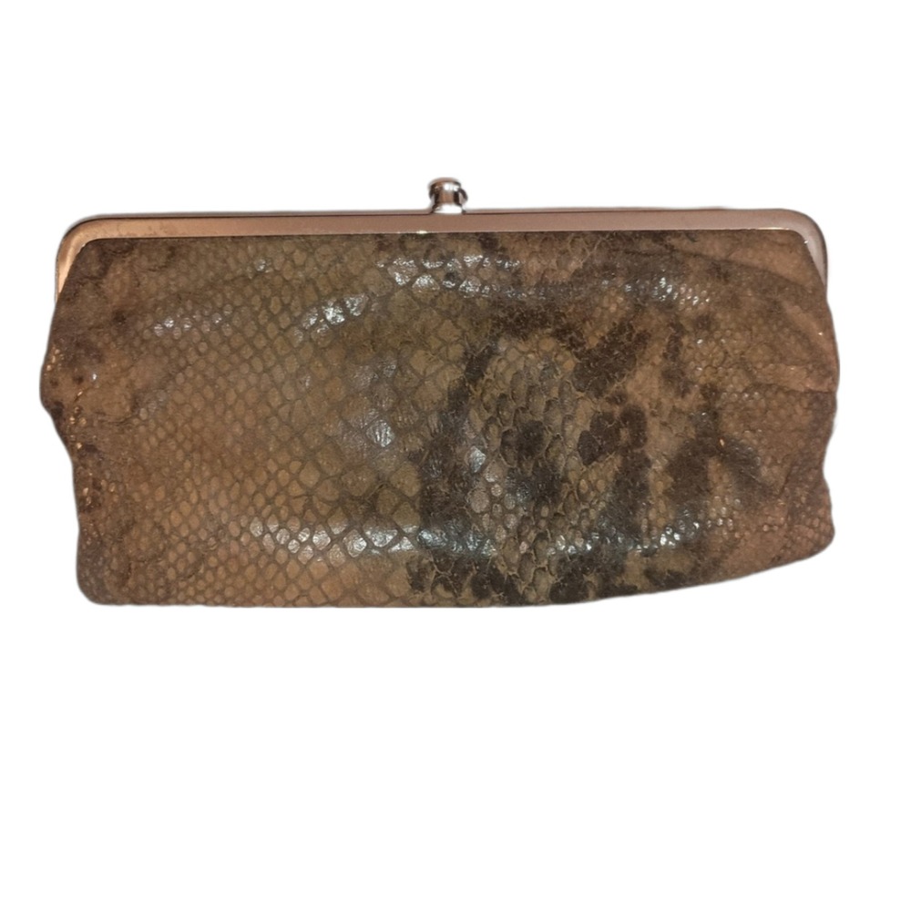 HOBO Snakeskin Clutch Wallet SKUW447